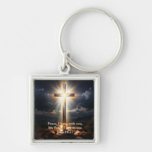 Cross Keychain