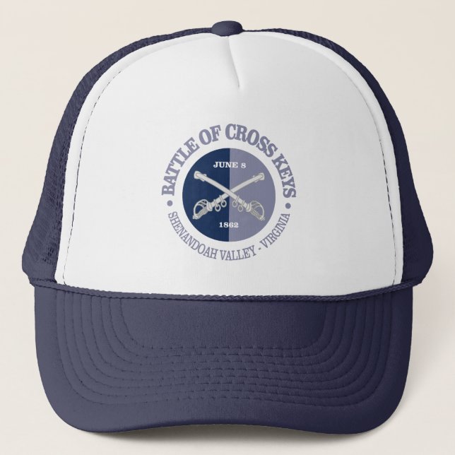 Cross Keys (B&G) Trucker Hat (Front)