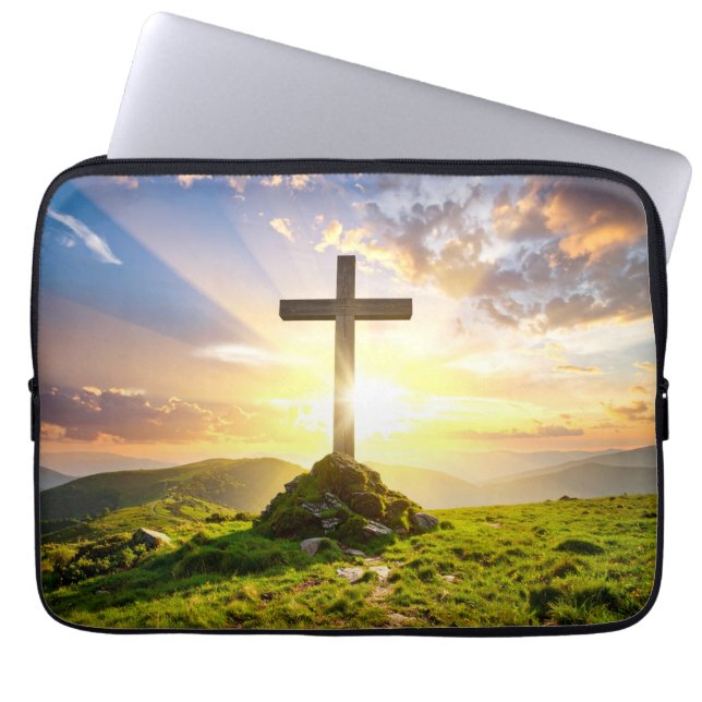 Cross Laptop Sleeve (Front)