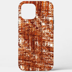 Cross lines and rusty square notch iPhone 12 pro max case