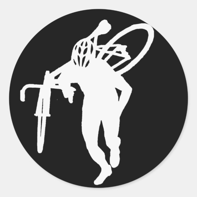 Cross Man Sticker (Front)