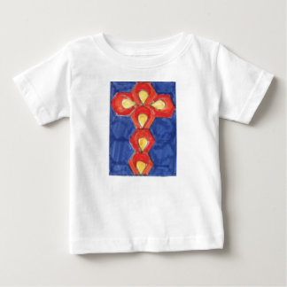Cross Motif Children's Fleece Sweatshirt Baby T-Shirt