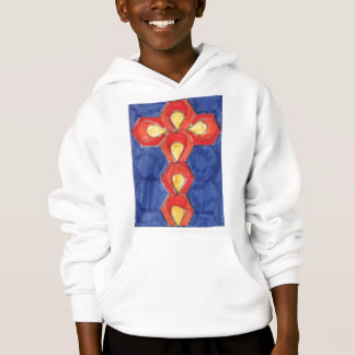 Cross Motif Children's Hanes ComfortBlend® Hoodie,