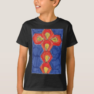 Cross Motif Children's Hanes TAGLESS® T-Shirt