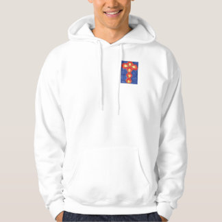 Cross Motif Men's American Apparel  Fleece Hoodie