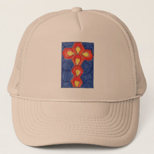 Cross Motif Trucker Hat