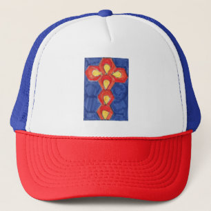 Cross Motif Trucker Hat