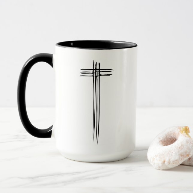 Cross Mug (With Donut)