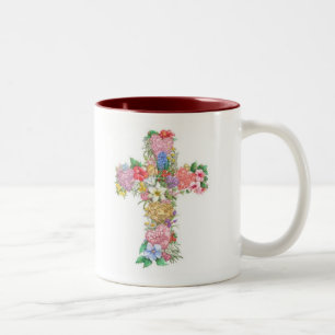 Cross Mug - Love, Hope, Faith