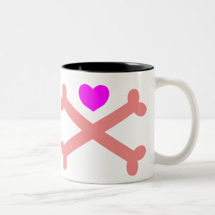 Cross My Heart (Heart and Crossbones) Mug