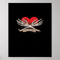 Cross My Heart Hope To Die Skeleton Hands Hearts