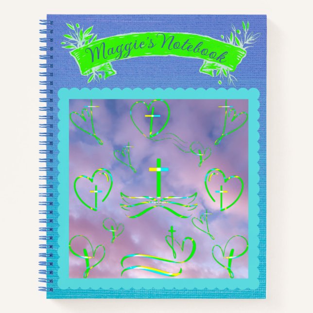 Cross My Heart Notebook (Front)