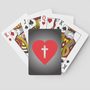 Cross My Heart Playing Cards