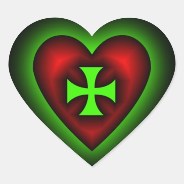 Cross my Heart Sticker (Front)