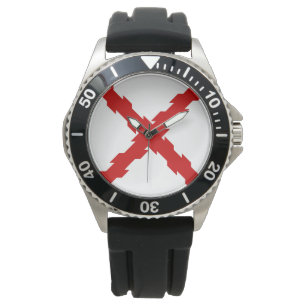 Cross of Burgundy Flag Watch