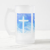 Cross of Light Jesus Christ Customizable Christian
