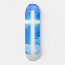 Cross of Light Jesus Christ Customizable Christian
