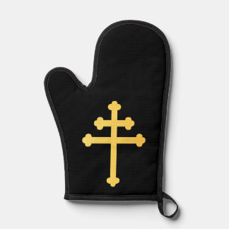 Cross of Lorraine Oven Mitt