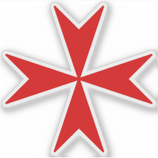 Cross Of Malta (red)