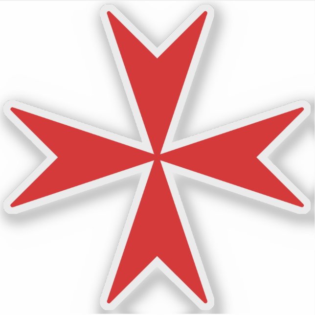 Cross Of Malta (red) (Front)