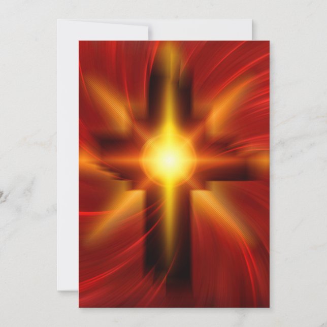 Cross of our Lord and Saviour, Jesus Christ Invitation (Front)