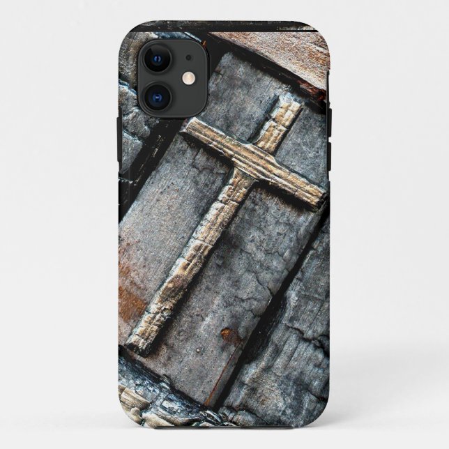 Cross of Protection Case-Mate iPhone Case (Back)