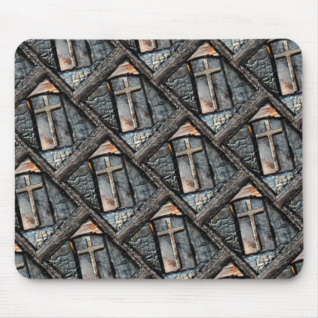 Cross of Protection  Mouse Mat (Front)