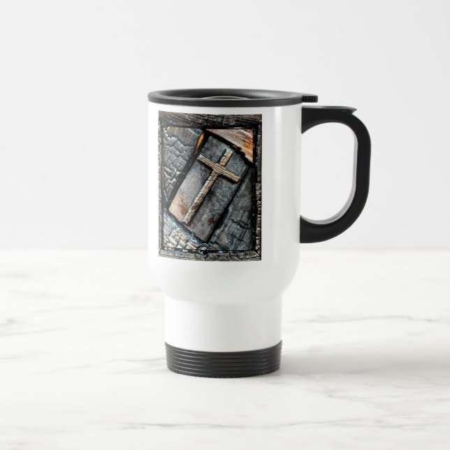 Cross of Protection Travel Mug (Right)