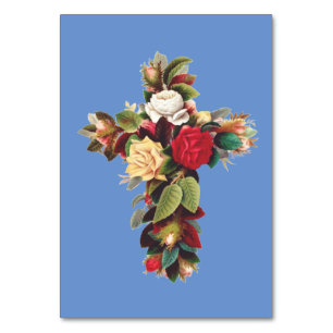 Cross of Roses The Rosicrucian Rose Cross Symbol Table Number