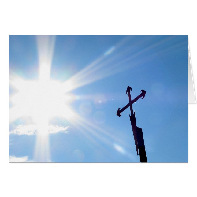 Cross of Saint James Card (Front Horizontal)