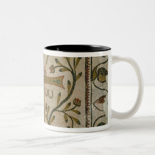 Cross of Sbeitla, from Basilica of Henchir Ali Two-Tone Coffee Mug
