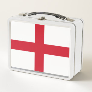 Cross of St George ~ Flag of England  Metal Lunch Box