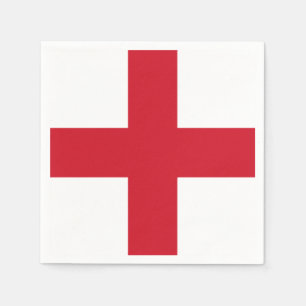 Cross of St George ~ Flag of England Napkin