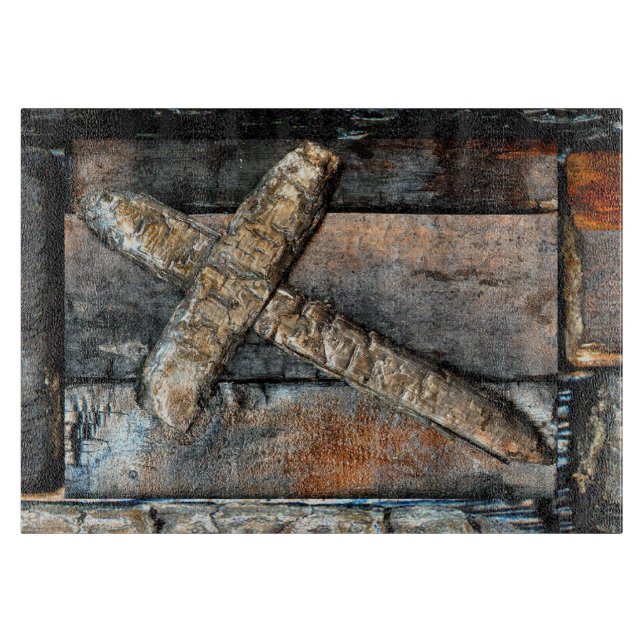 Cross of Strength Cutting Board (Front)