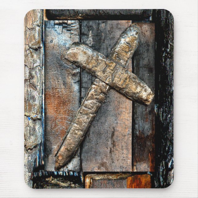 Cross of Strength Mouse Mat (Front)