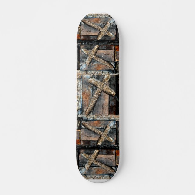 Cross of Strength Skateboard (Front)