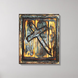 Cross of The Apocalypse Canvas Print