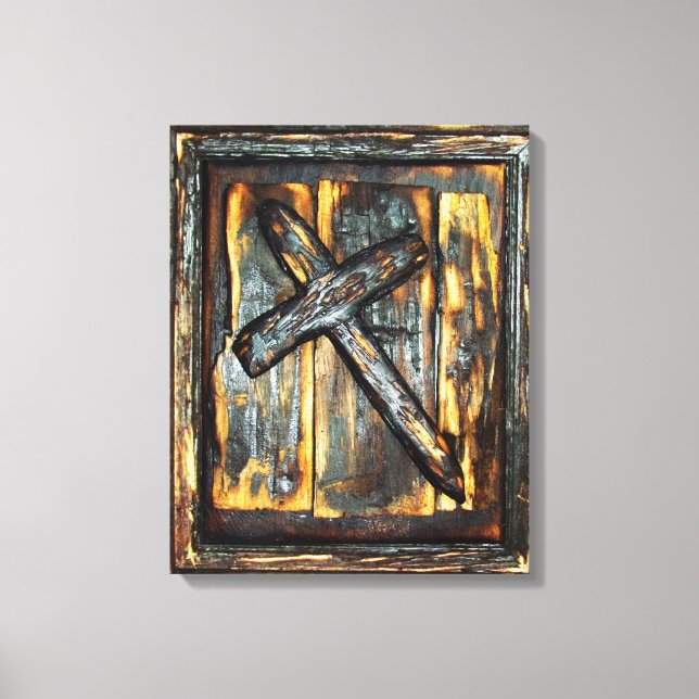 Cross of The Apocalypse Canvas Print (Front)