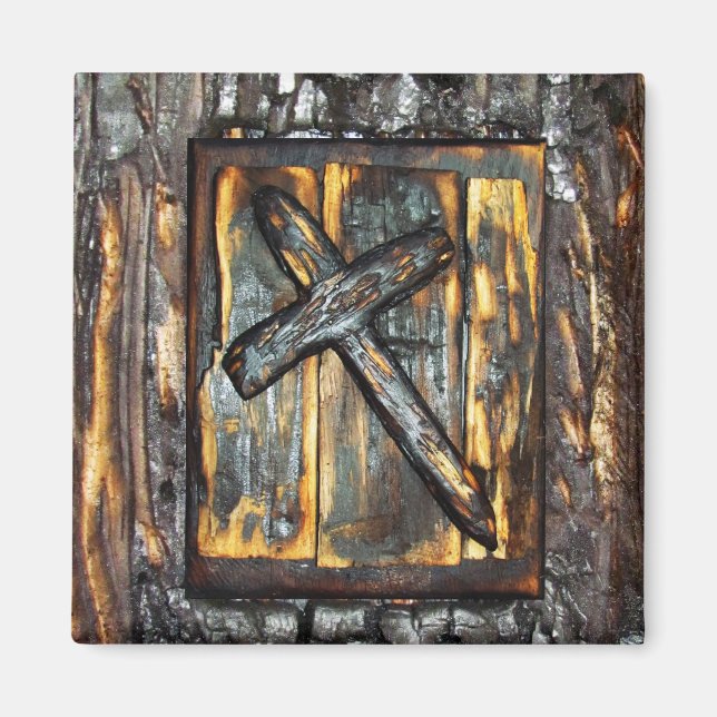 Cross of The Apocalypse Magnet (Front)