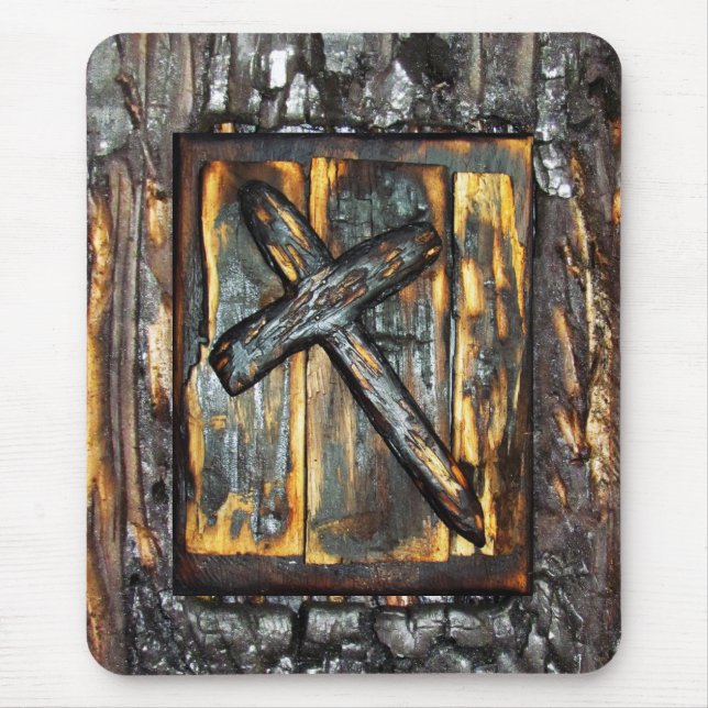 Cross of The Apocalypse Mouse Mat (Front)