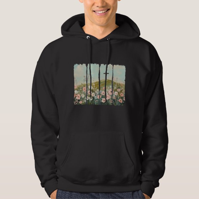Cross on a Hill Hoodie (Front)