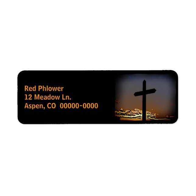 Cross on Black 2 (Front)