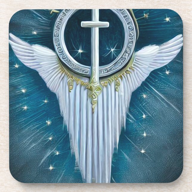 Cross Over Wings Coaster (Front)