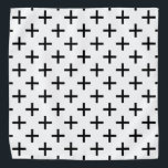 Cross Pattern Bandanna<br><div class="desc">This cute bandanna is the perfect accessory for you, your child or your favourite dog.</div>