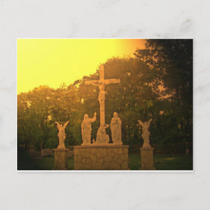 cross postcard