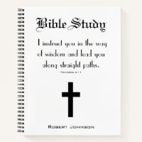 Cross & Proverb Christian Bible Study