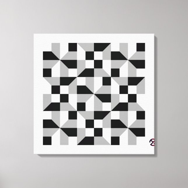 CROSS PURPOSES # 1 CANVAS PRINT (Front)