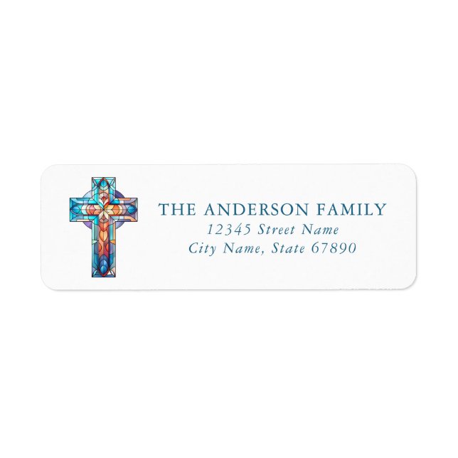 Cross Return Address Labels (Front)