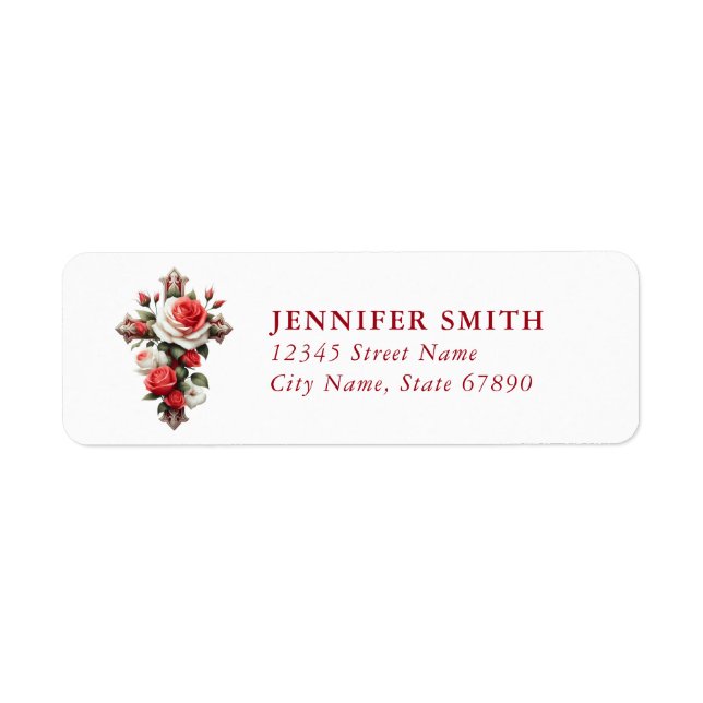 Cross Return Address Labels (Front)
