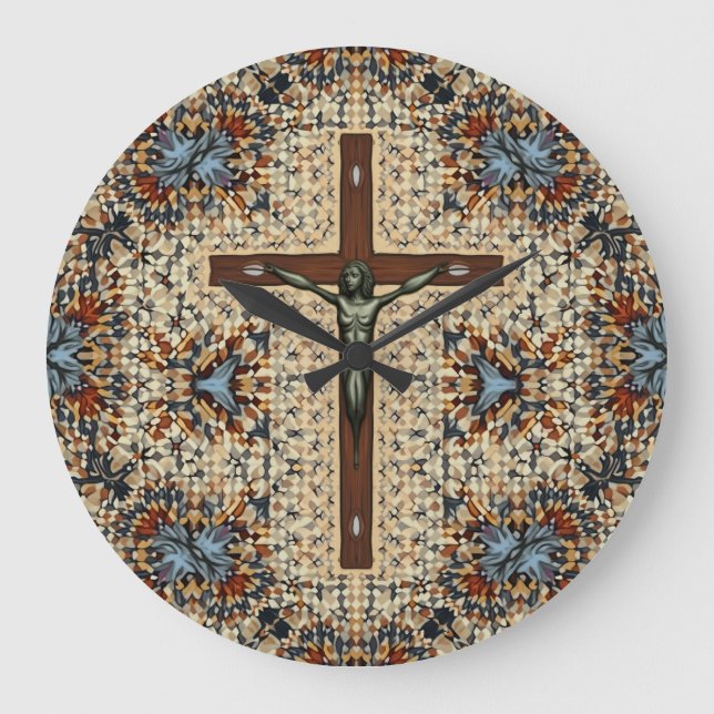 cross round clock (Front)